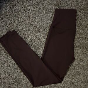 Papaya Active Brown Leggings